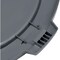 Global Industrial Flat Lid, Gray, Plastic 240463GY - alternate 3
